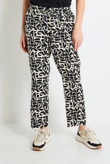 Pantalon fluide imprimé femme