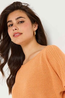 Pull manches courtes femme