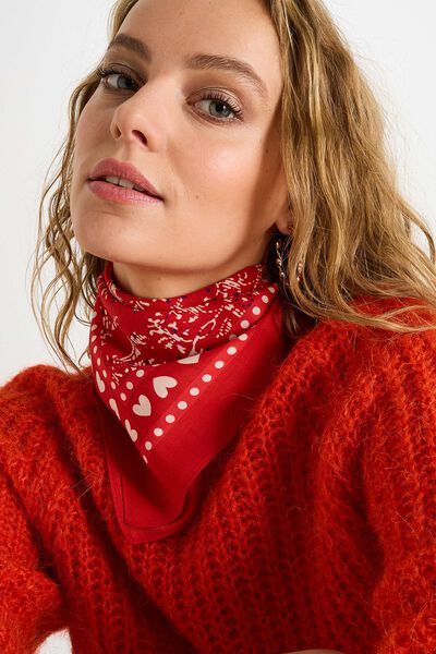Foulard carré femme