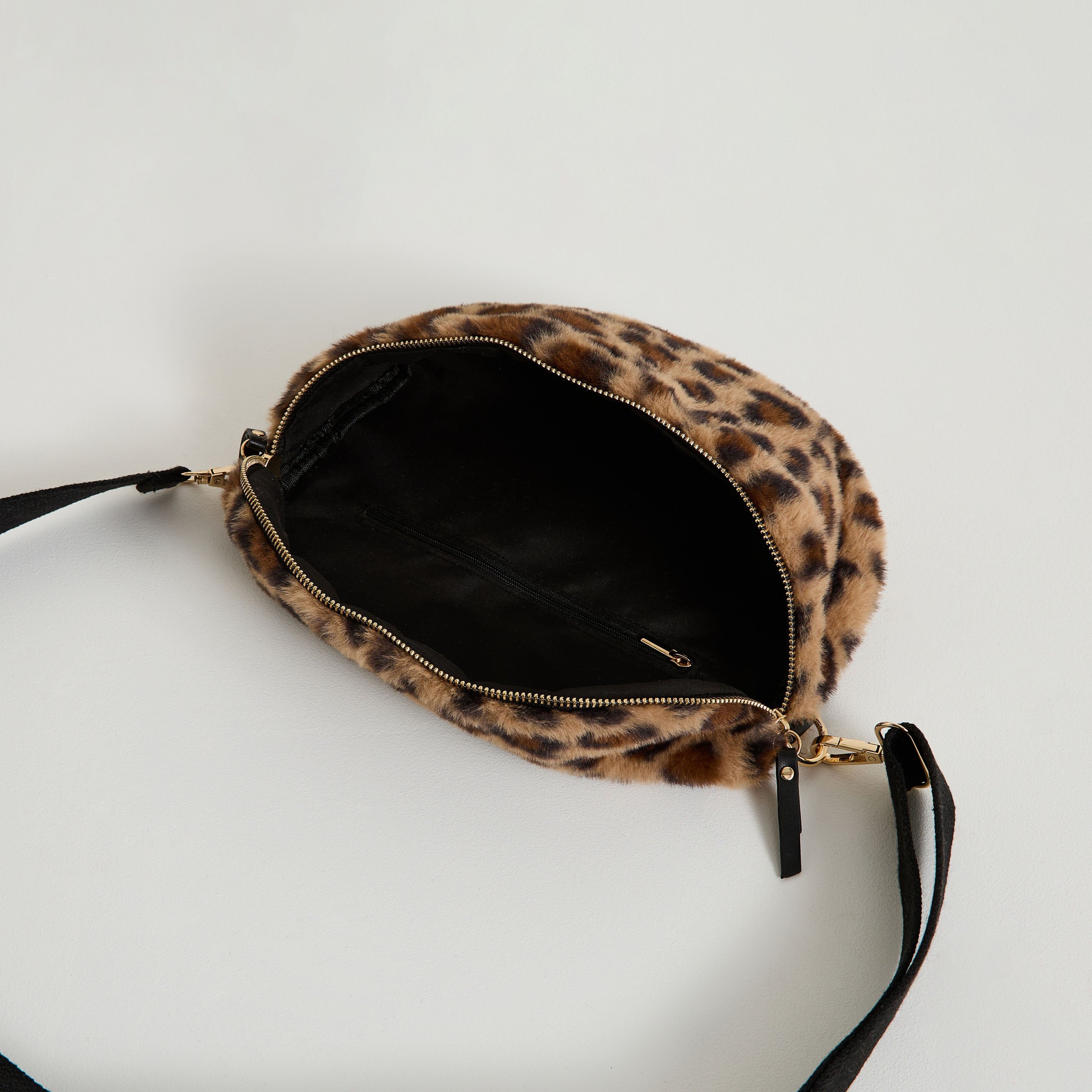 Sac banane imprim&eacute; l&eacute;opard femme