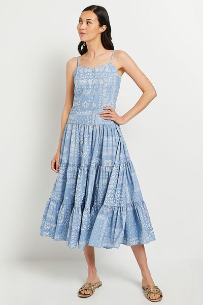 Robe à bretelles femme