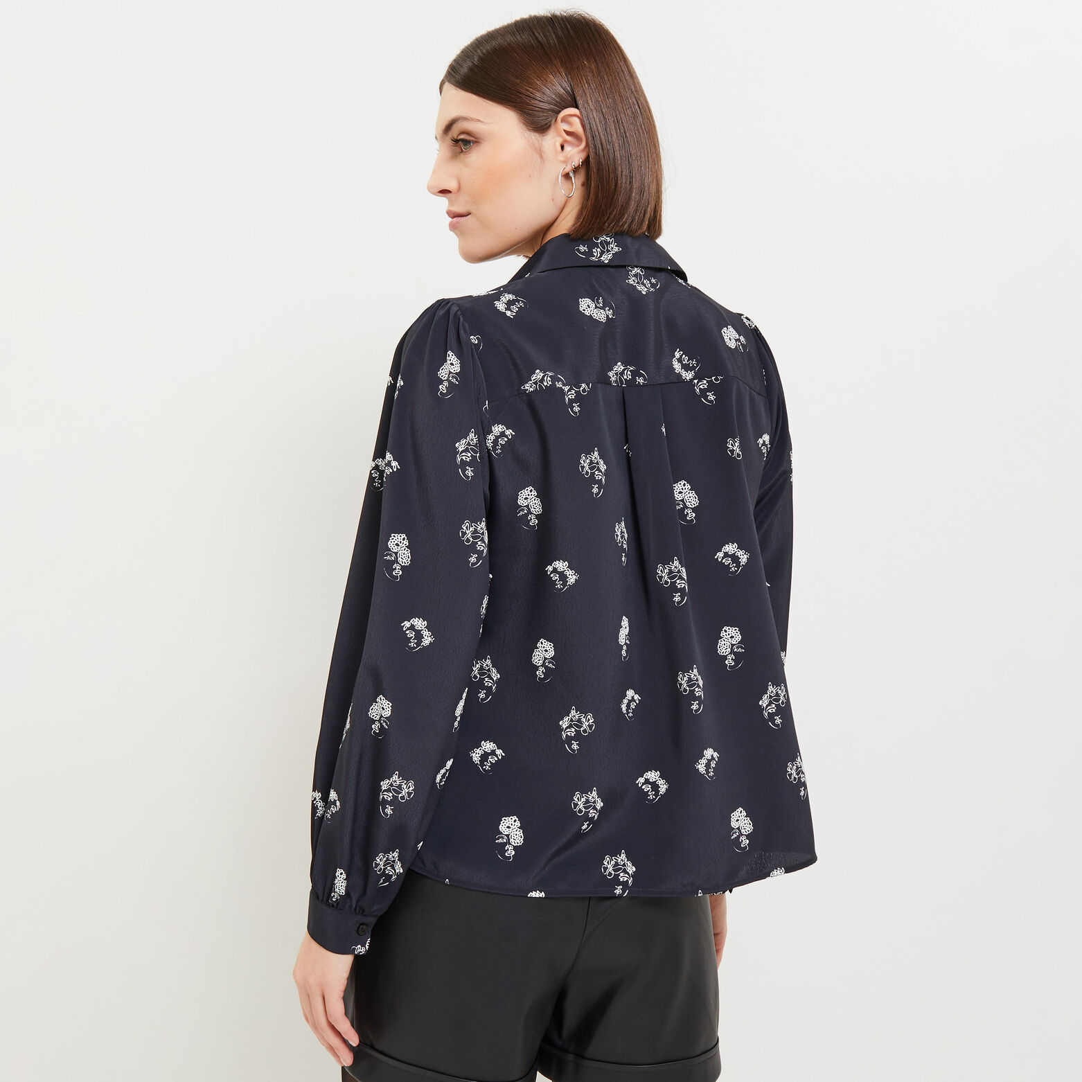 Chemise imprimée femme