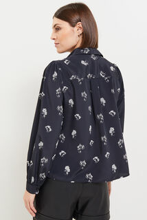 Chemise imprimée femme