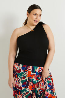 Débardeur asymétrique femme