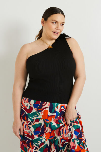 Débardeur asymétrique femme