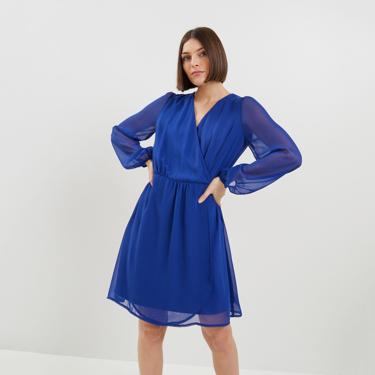 Robe voile femme