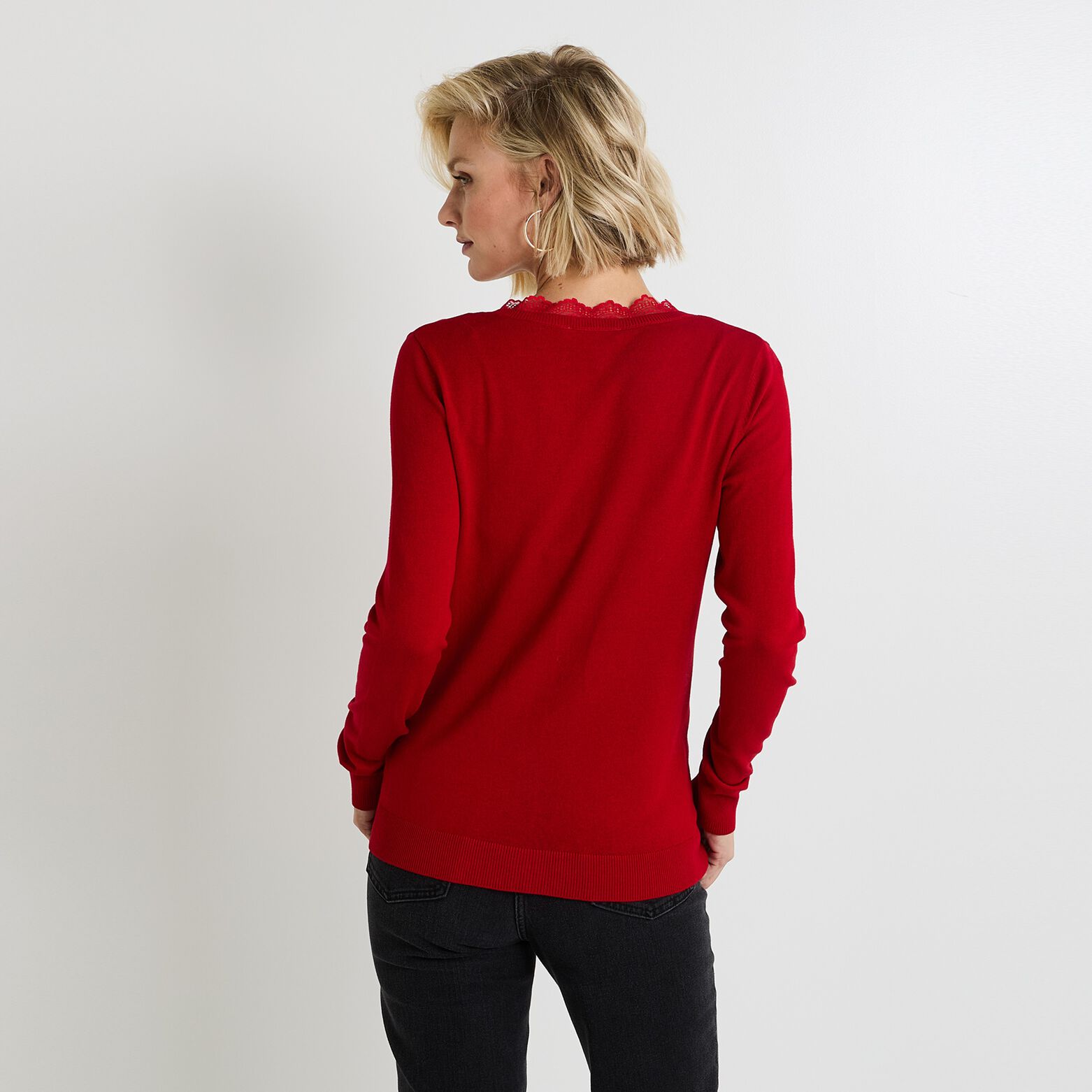 Gilet Femme Léger En Viscose - Taille S, Couleur Bleu, Occasion En Très Bon état
