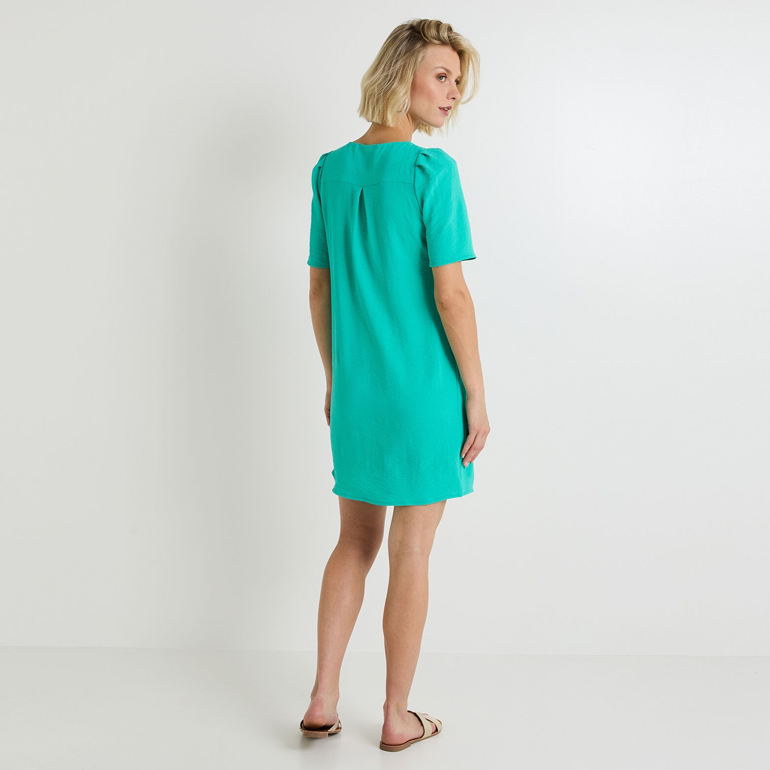 Robe unie femme