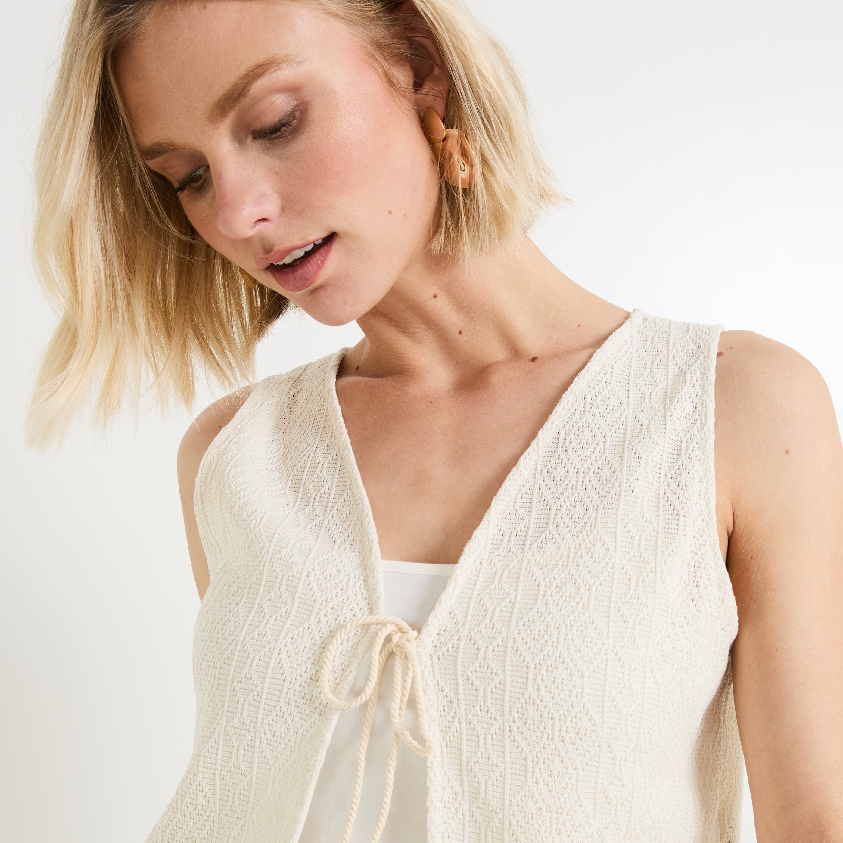 Gilet sans manches femme