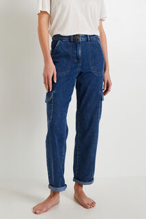 Jeans cargo MEGEVE femme