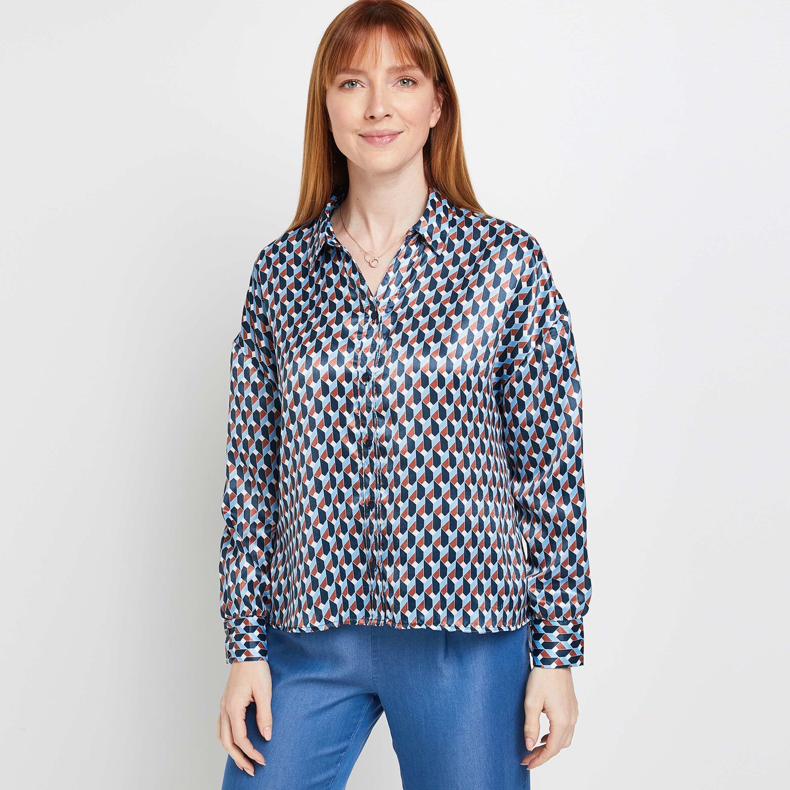 Chemise oversize femme
