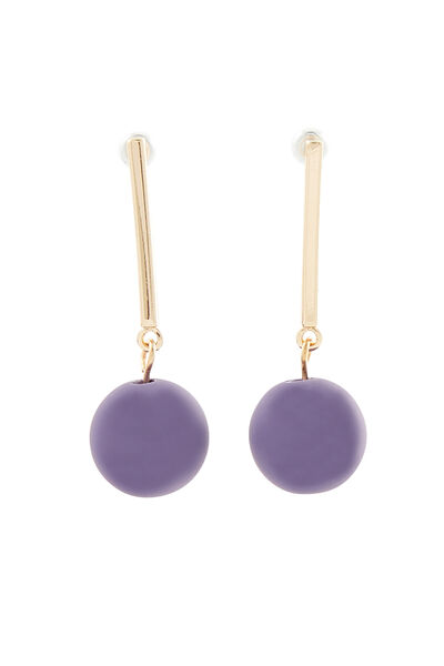 Boucles d'oreilles pendantes boules