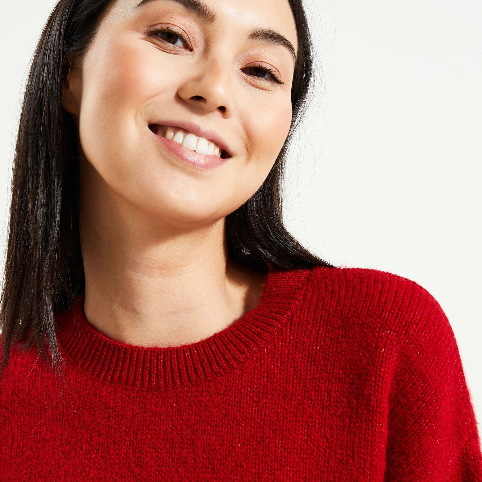 Pull manches coudes femme