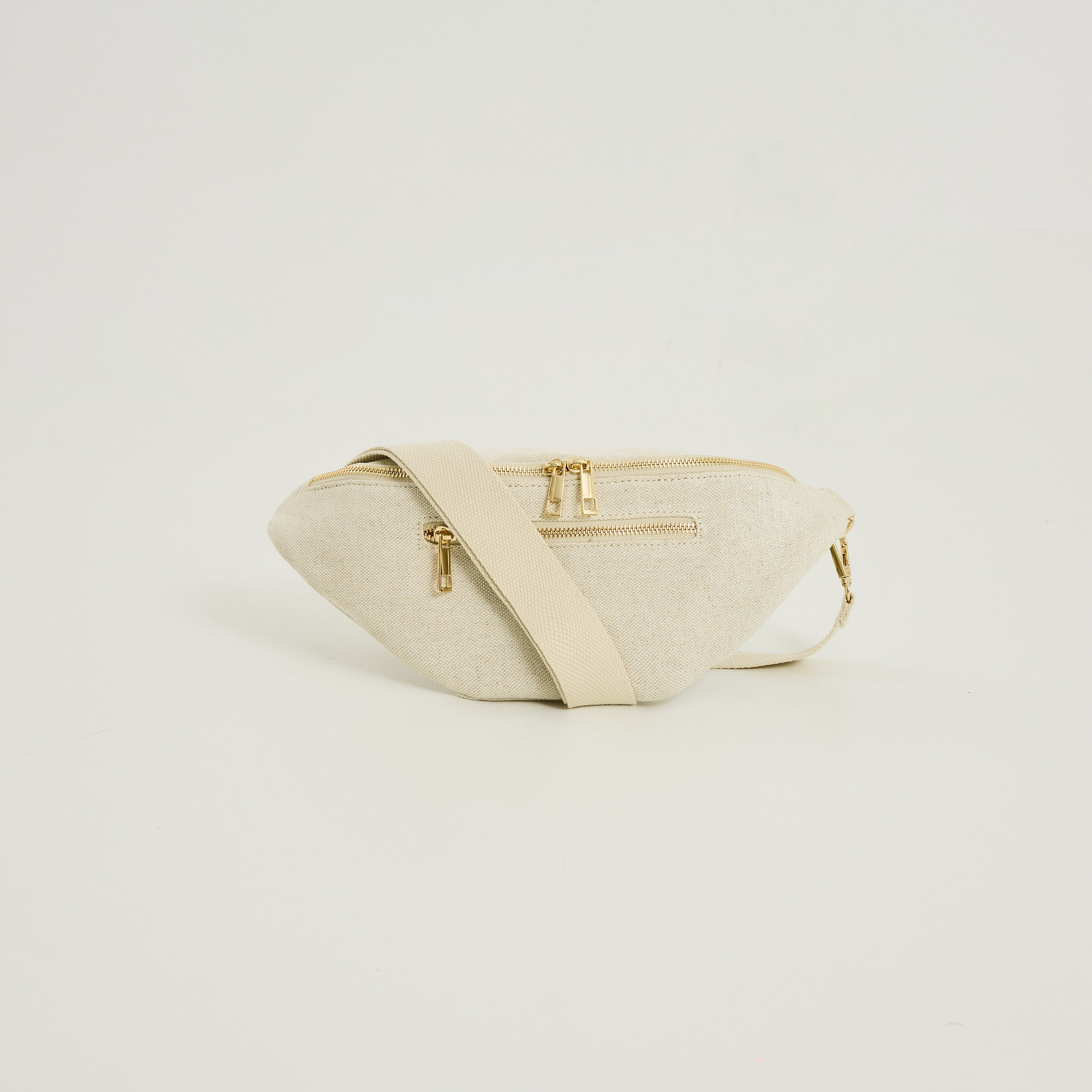 Sac banane uni brillant femme