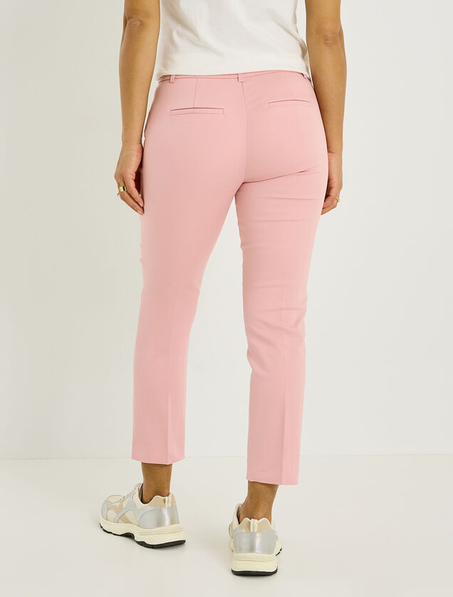 Pantalon cigarette raccourci femme
