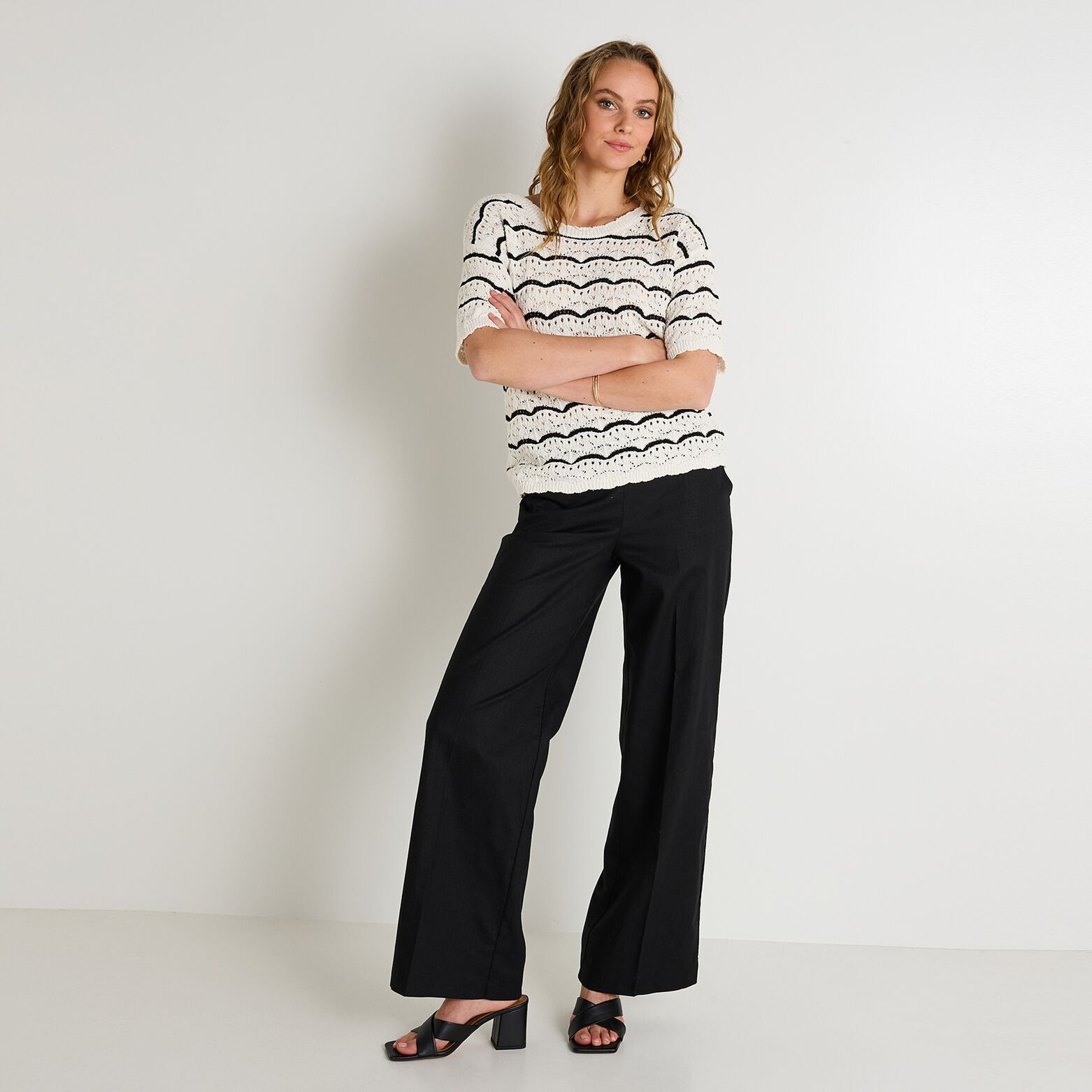 Pull mariniere femme