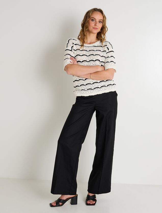 Pull mariniere femme