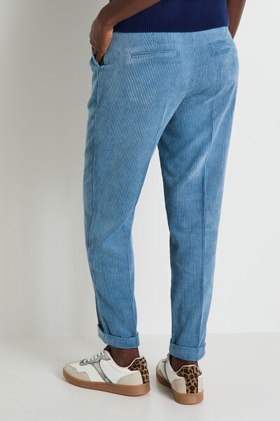 Pantalon velours femme