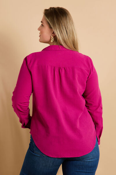 Blouse col chemise femme