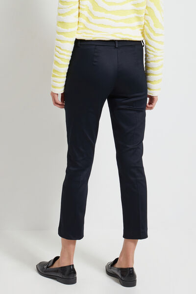 Pantalon cigarette raccourci femme