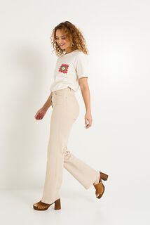 T-shirt poche crochet femme