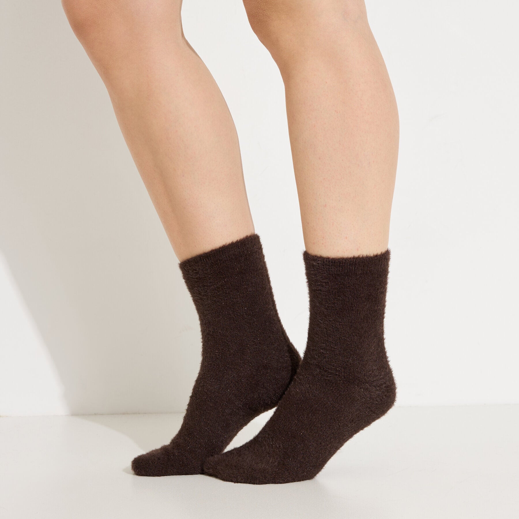 Lot 2 paires de chaussettes douces femme