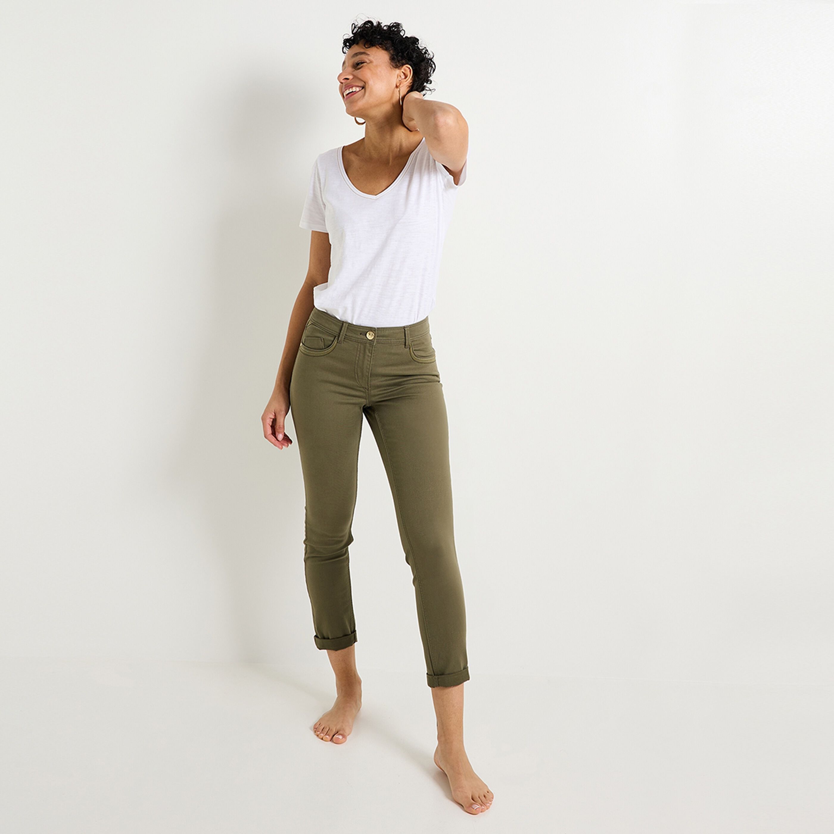 Jean raccourci TOKYO R01 femme