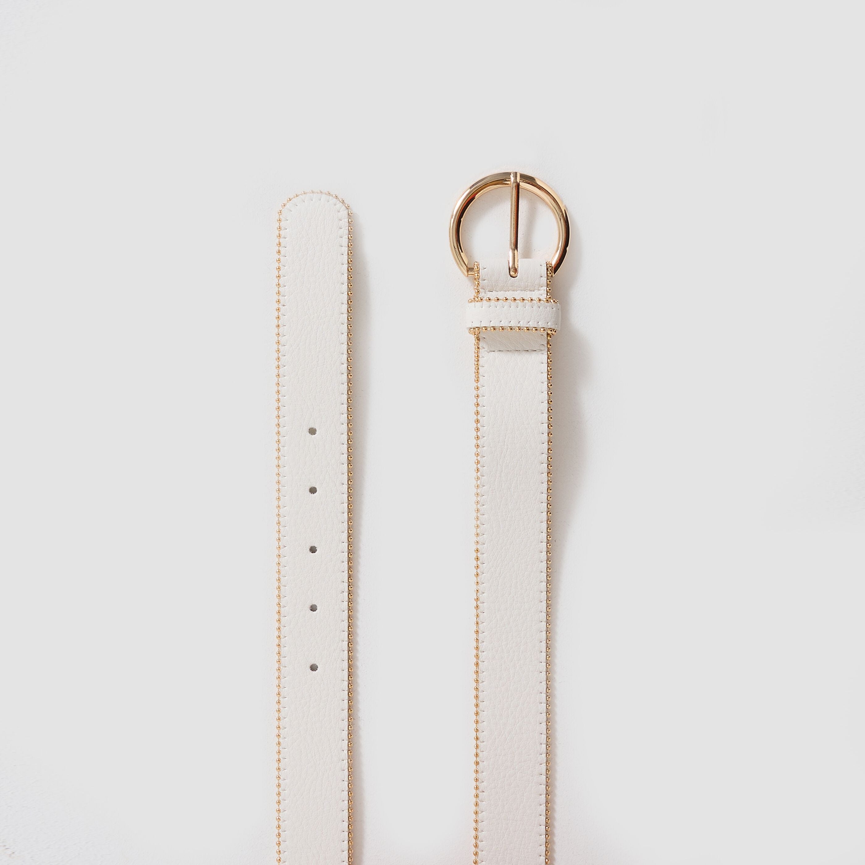 Ceinture bords perl&eacute;s femme