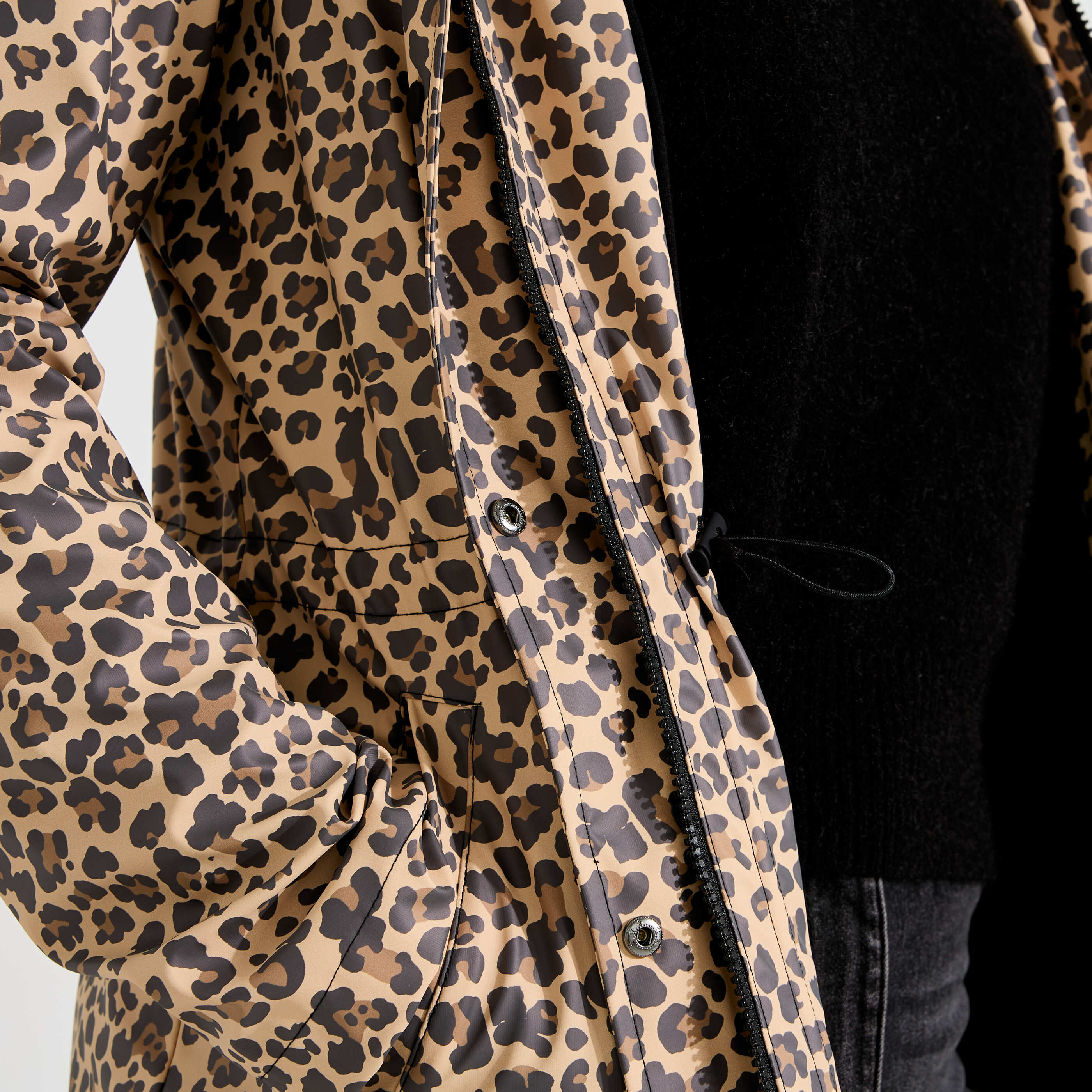 Cir&eacute; imperm&eacute;able imprim&eacute; l&eacute;opard femme