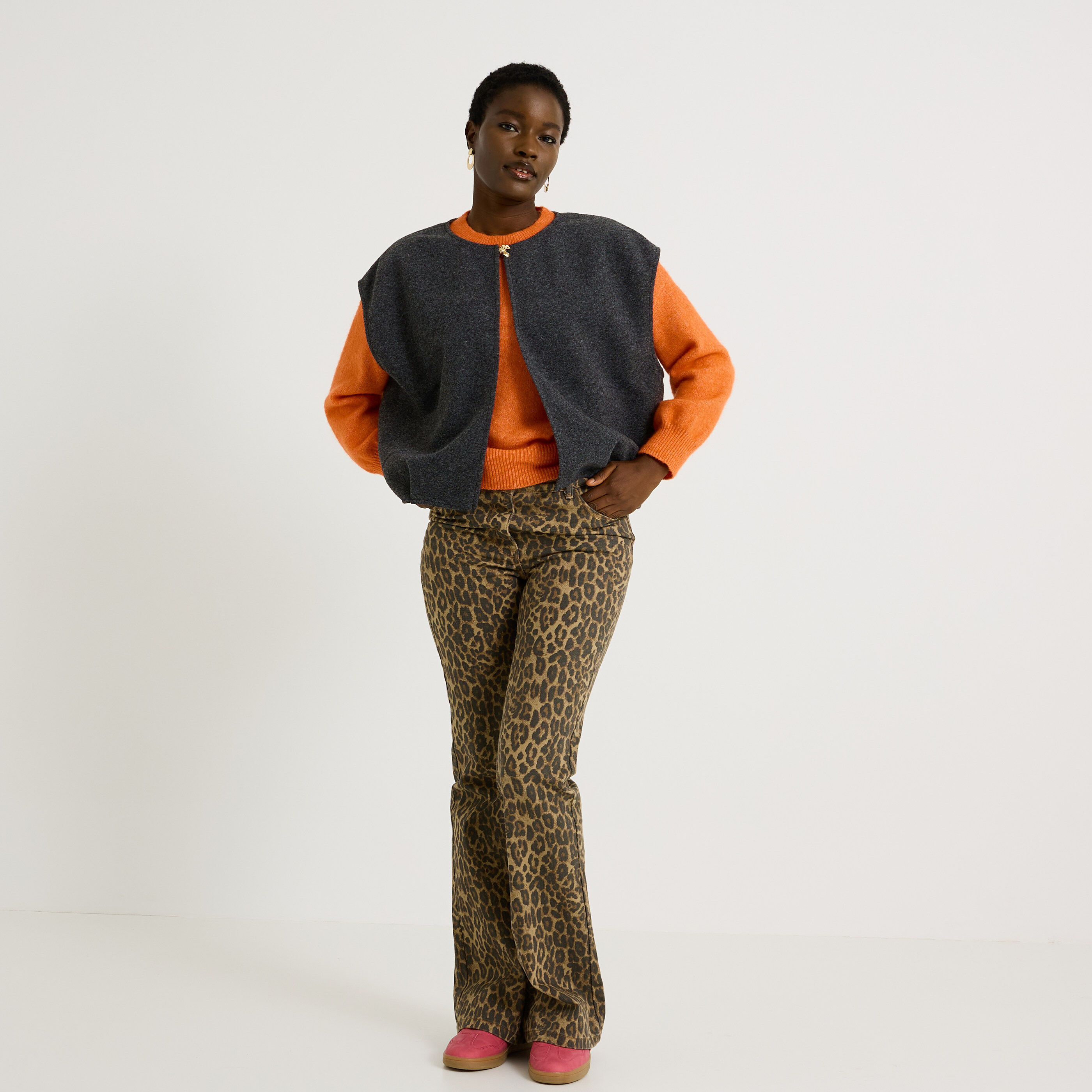 Gilet sans manches femme