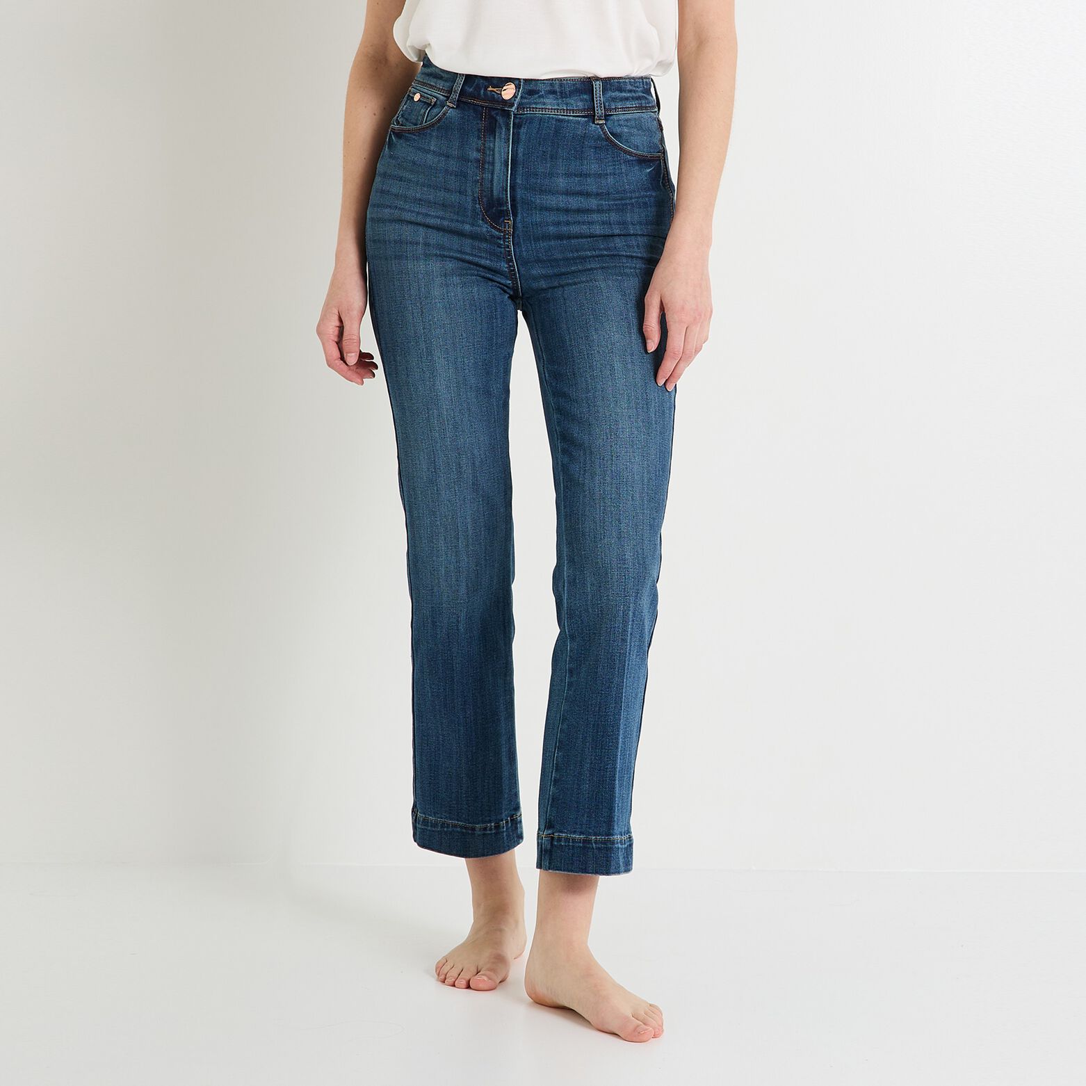 Jean raccourci TROPEZ R02 femme