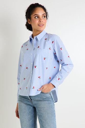 Chemise rayée femme