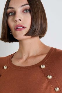 Pull col rond femme