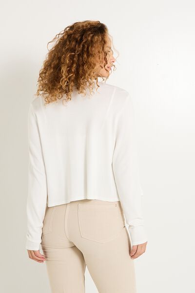 Gilet manches longues femme