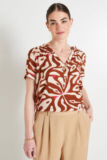 Blouse imprimée femme