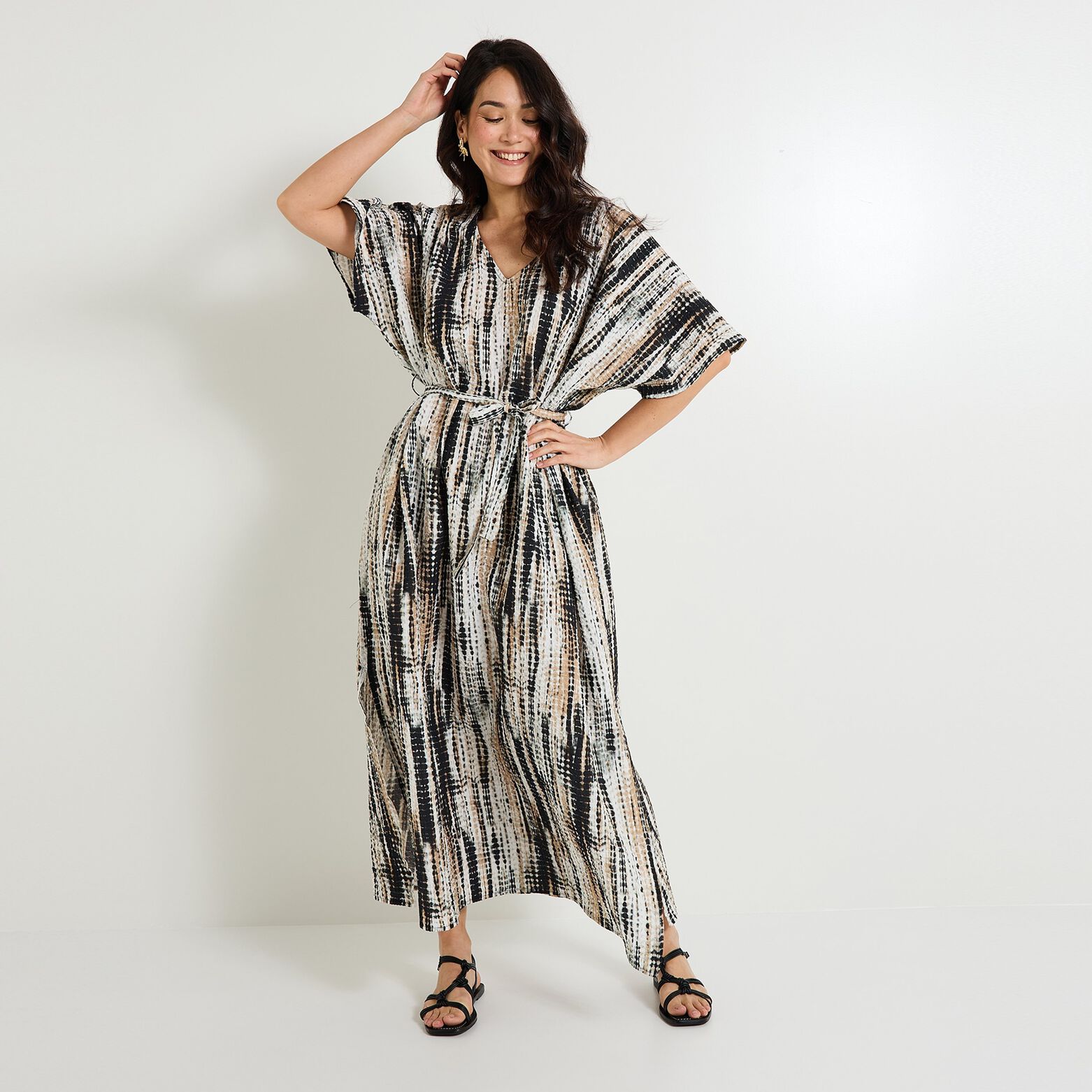 Robe en gaze de coton femme