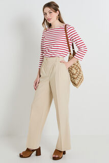 T-shirt col bateau femme