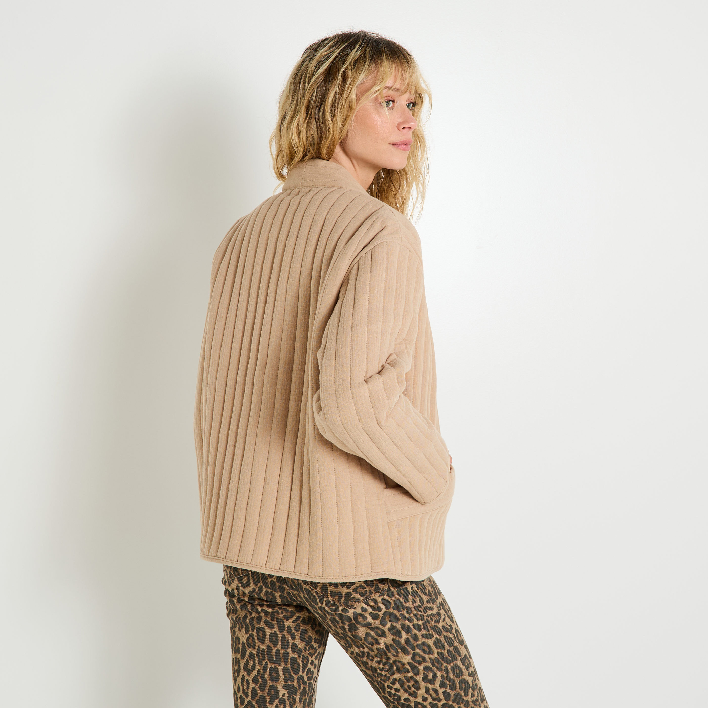 Veste matelass&eacute;e femme