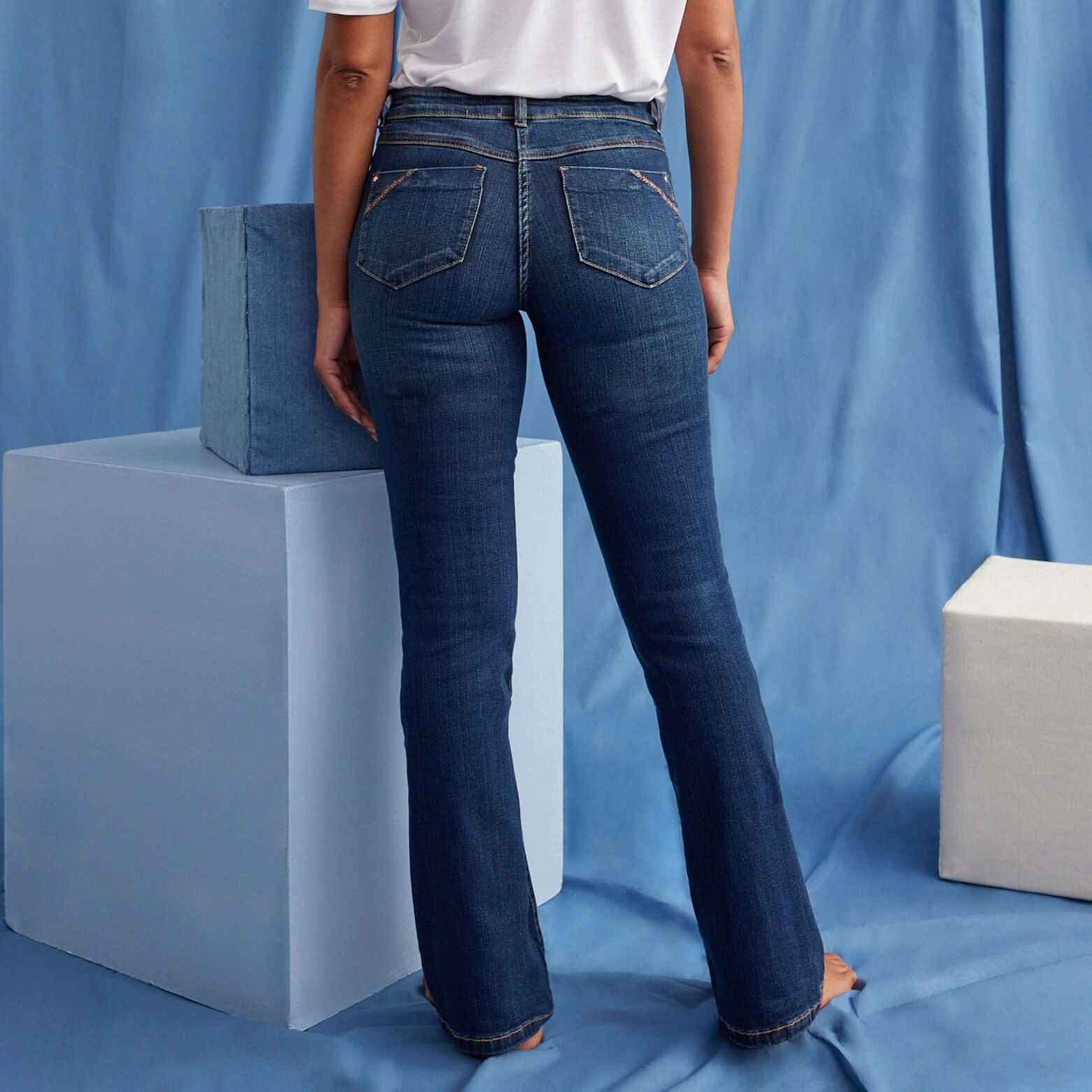 Jean bootcut femme BALI