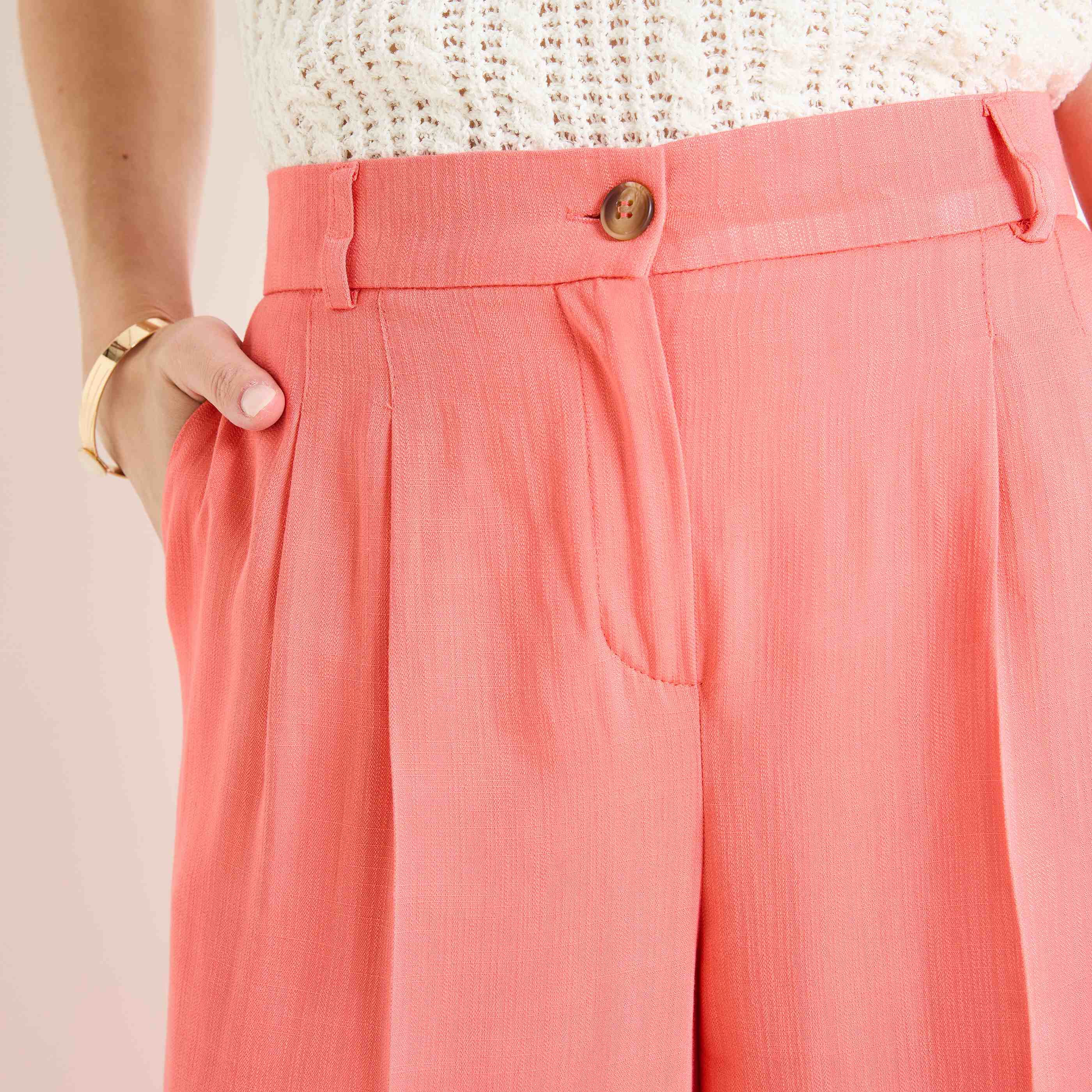 Pantalon fluide femme