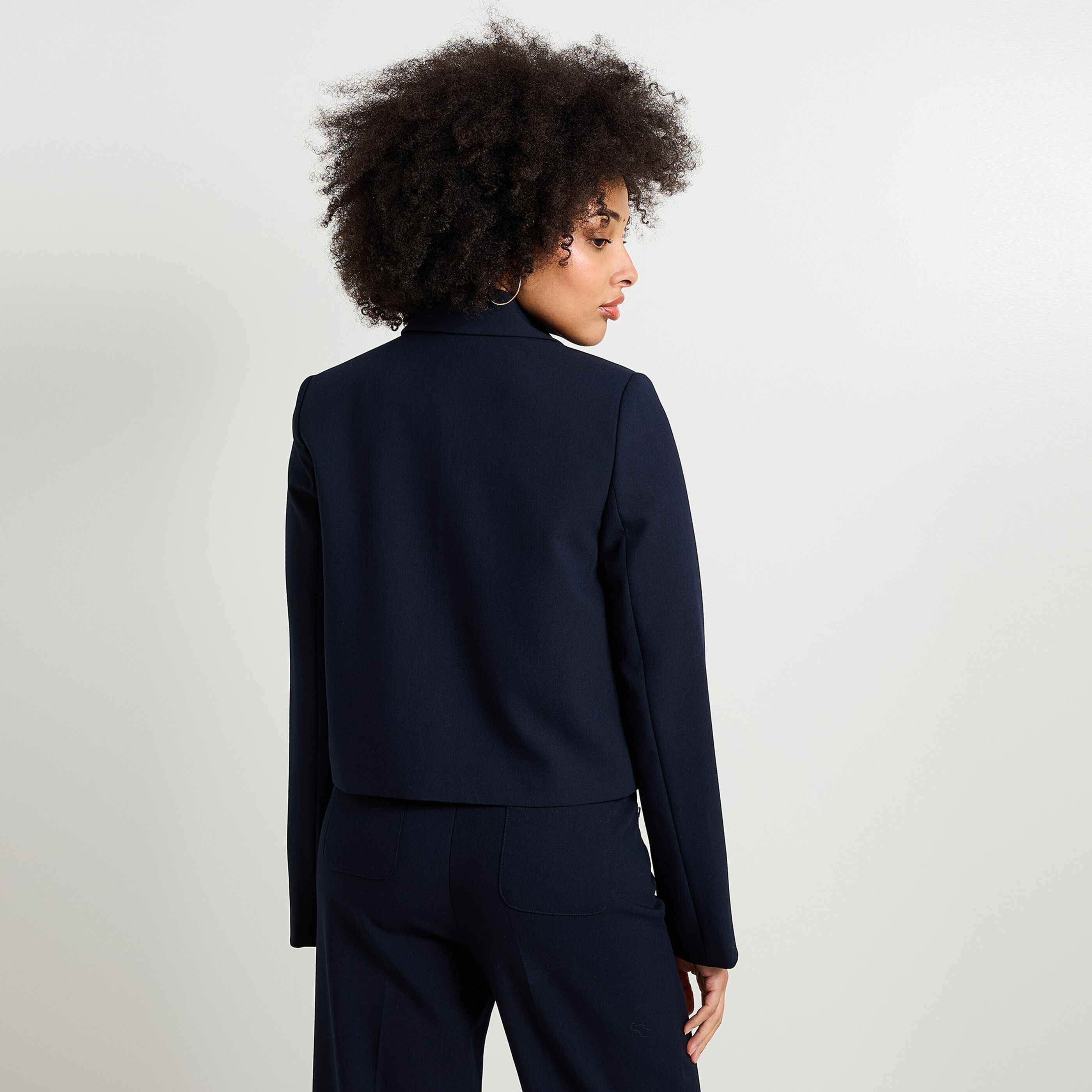 Veste col chemise femme