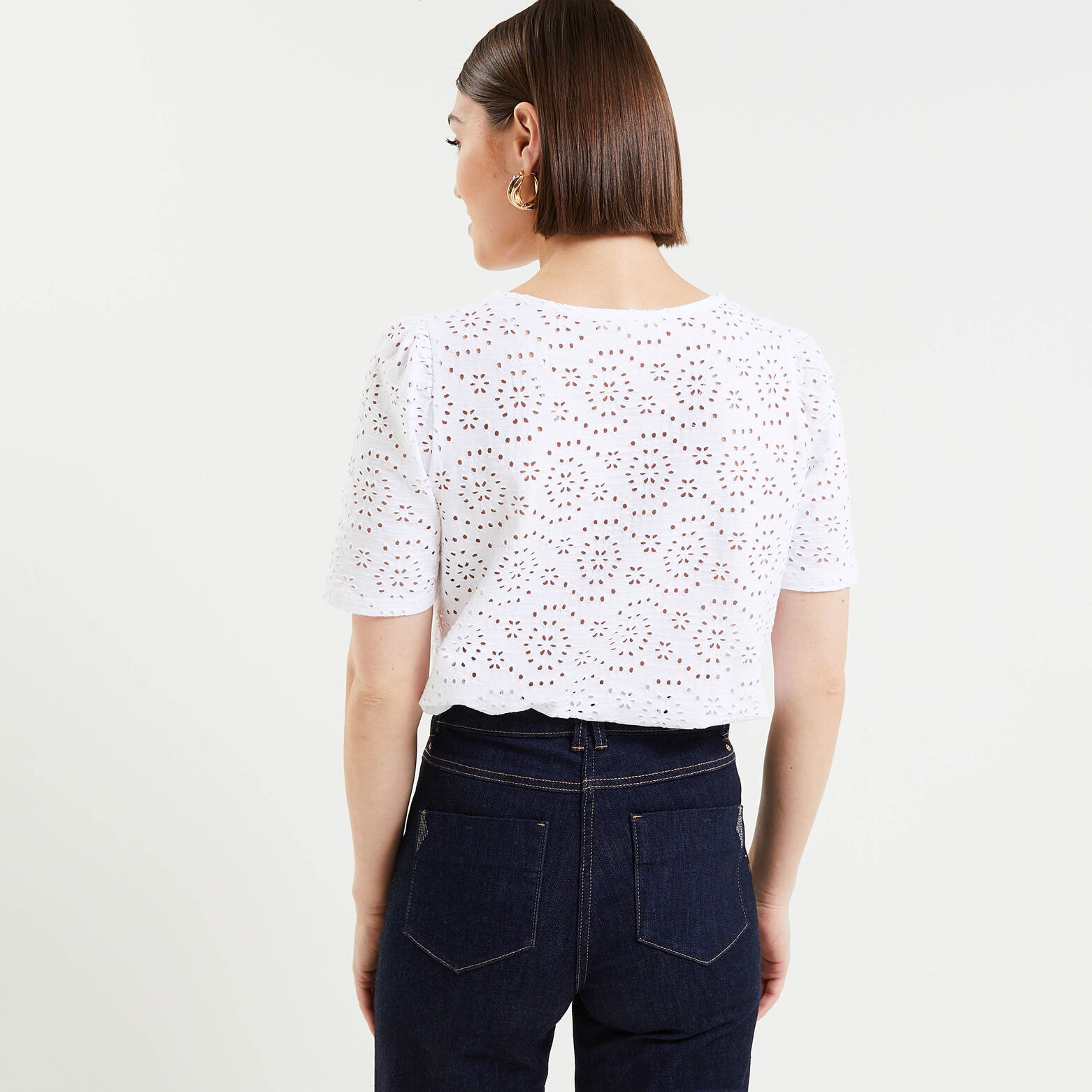 Tshirt ajouré femme