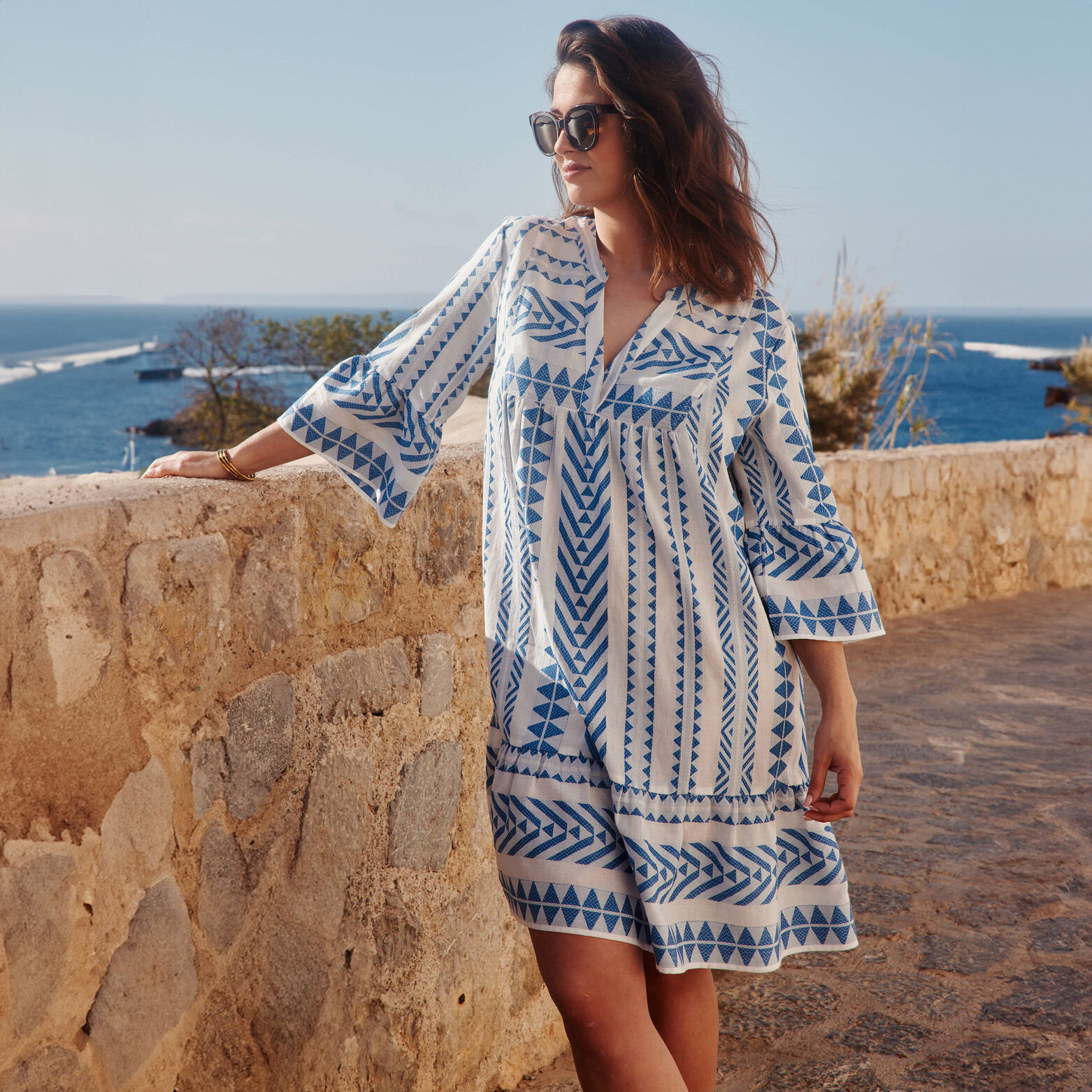 Robe imprimée femme