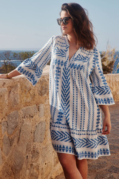 Robe imprimée femme
