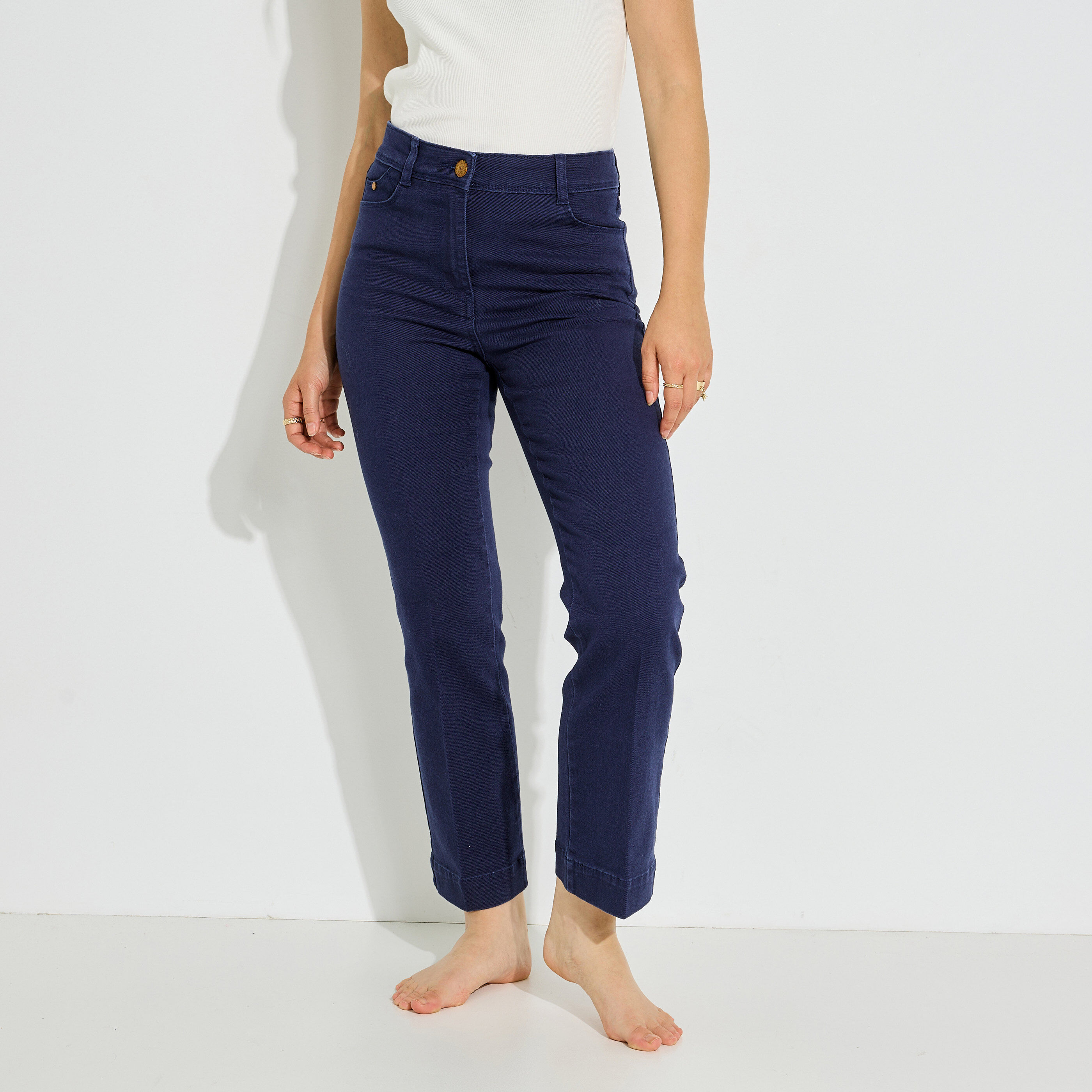 Jean bootcut raccourci TROPEZ RB02 femme