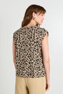 T-shirt imprimé manches courtes femme