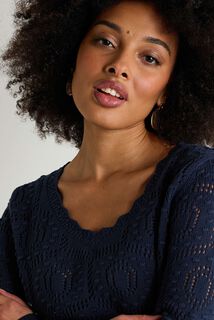 Pull jeux de points femme