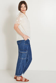 Blouse manches courtes femme
