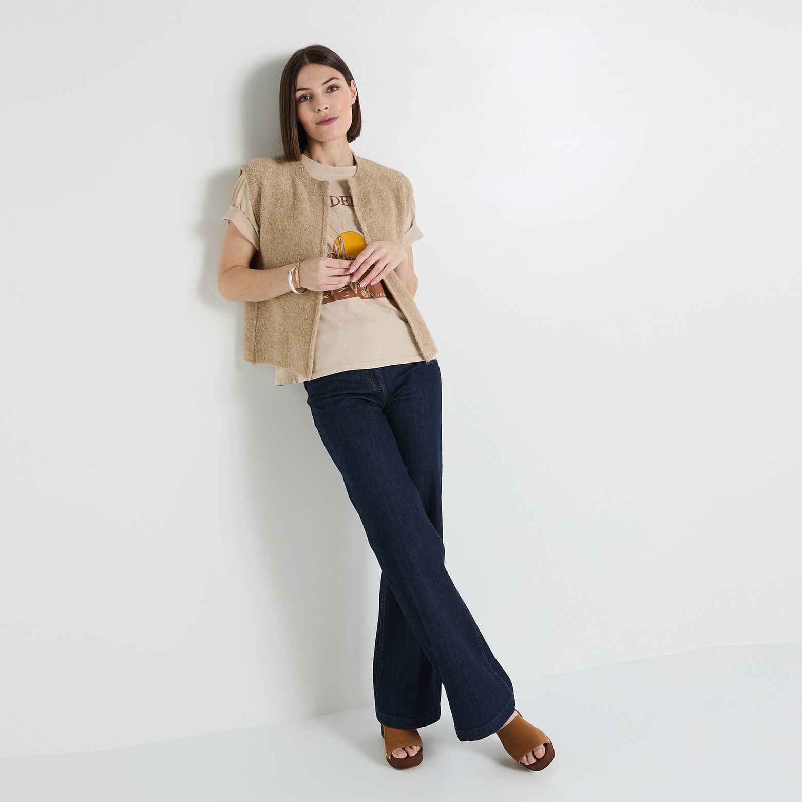 Gilet sans manches femme