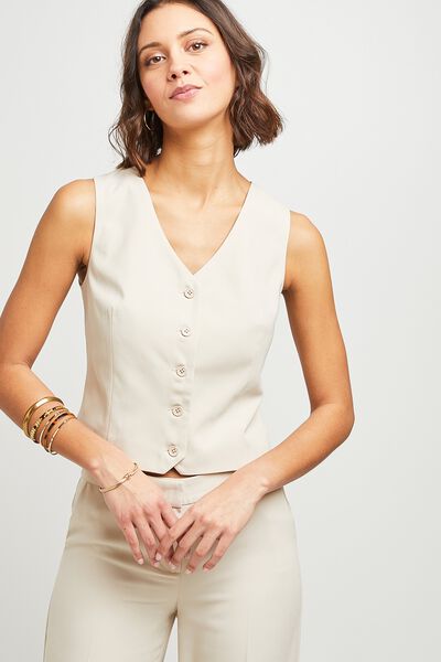 Gilet de costume femme